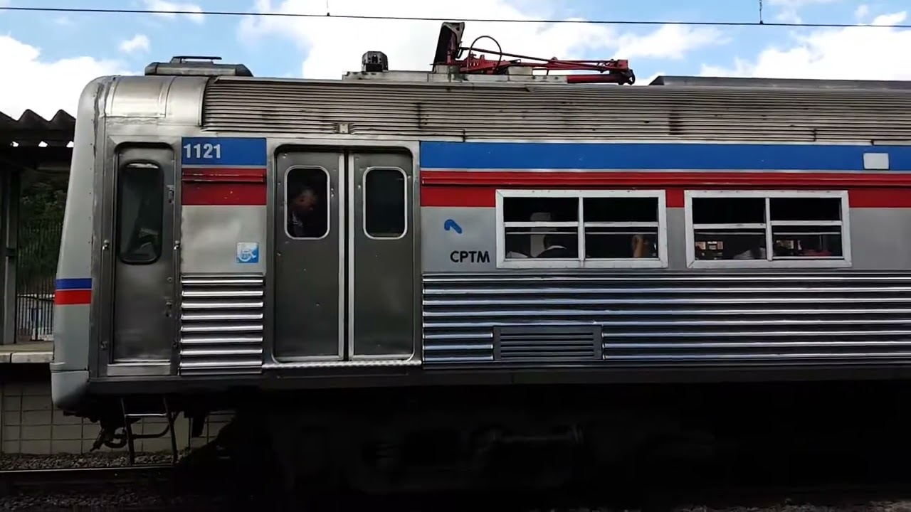 CPTM Série 1100 / 1108 e 1121 na estação Baltazar Fidélis