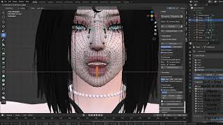 Blender VRChat   Lip Piercing Tutorial! Guide