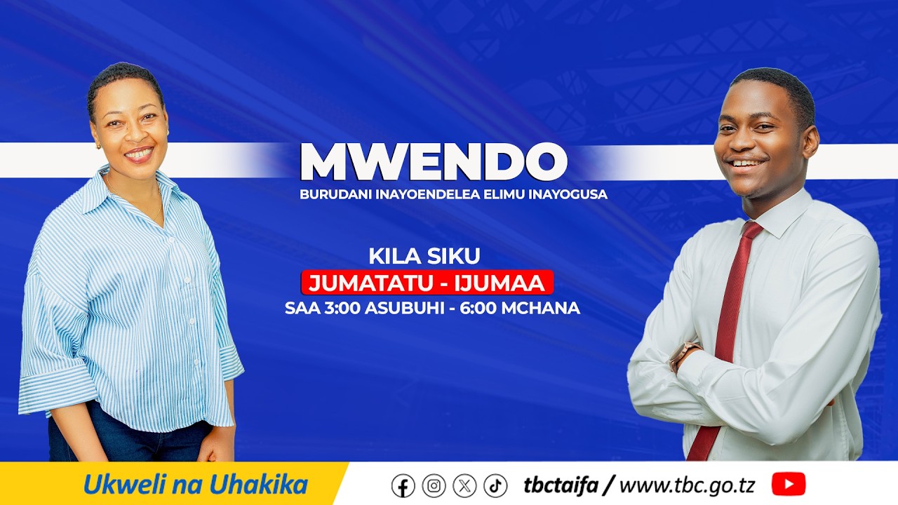 🔴#TBCTAIFALIVE: MWENDO MACHI 09, 2026 SAA 03:00 - 06:00 MCHANA