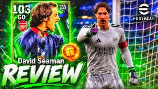 😂🔥 TESTING THE FREE 103 EPIC DAVID SEAMAN! THE BEST FREE GOALKEEPER IN EFOOTBALL 2026 MOBILE?! screenshot 1