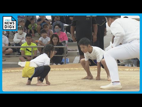 春巡業も開催の大舞台でわんぱく力士が熱戦 伊勢の神宮相撲場で「奉納わんぱく相撲」