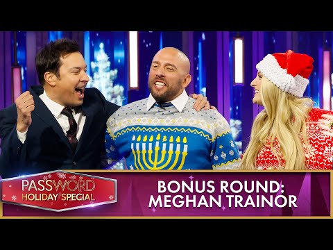 Jimmy Fallon and Meghan Trainor Play a Bonus Round of Password