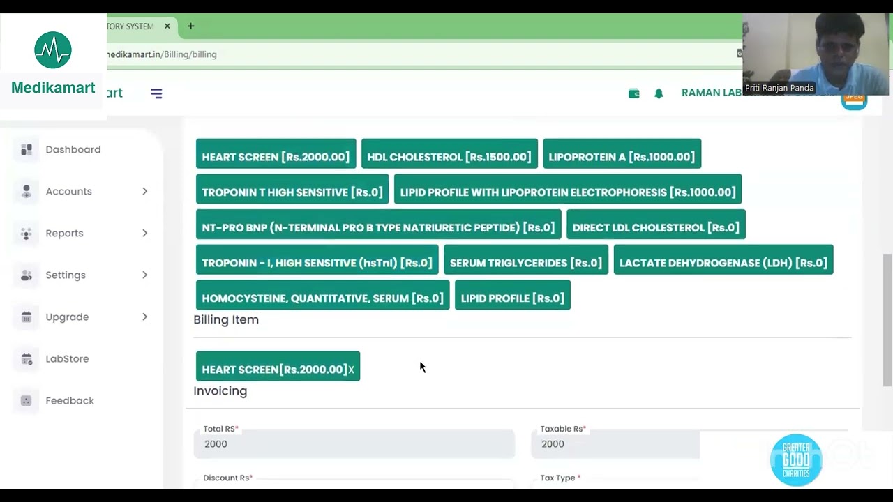Demo Session - Dr. Labo, Standard + Enterprise Plan  , Best LIMS software for Pathology Labs.