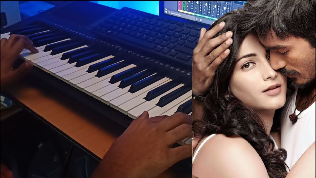 Po nee po | piano cover | 3 | Dhanush | Anirudh | Moonu #3 