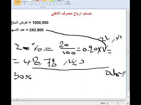 حساب ارباح الاستثمار في مصرف الاهلي العراقي