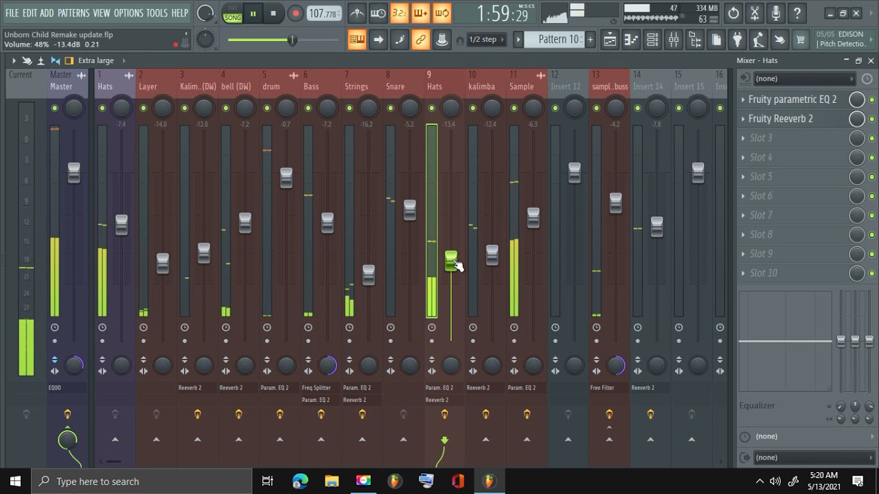 Tupac Letter 2 My Unborn Instrumental Remake FL Studio 20