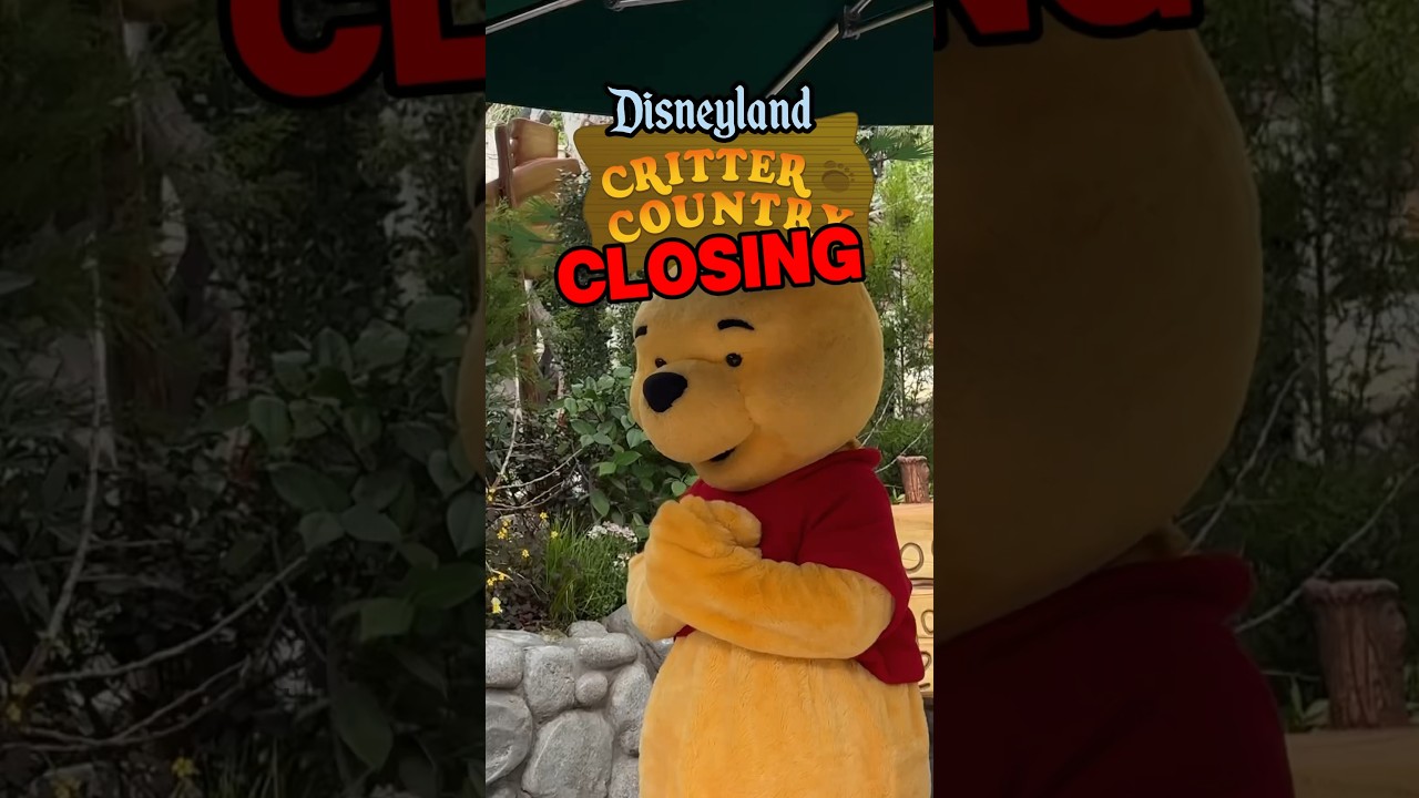 Disneyland CLOSING Critter Country 