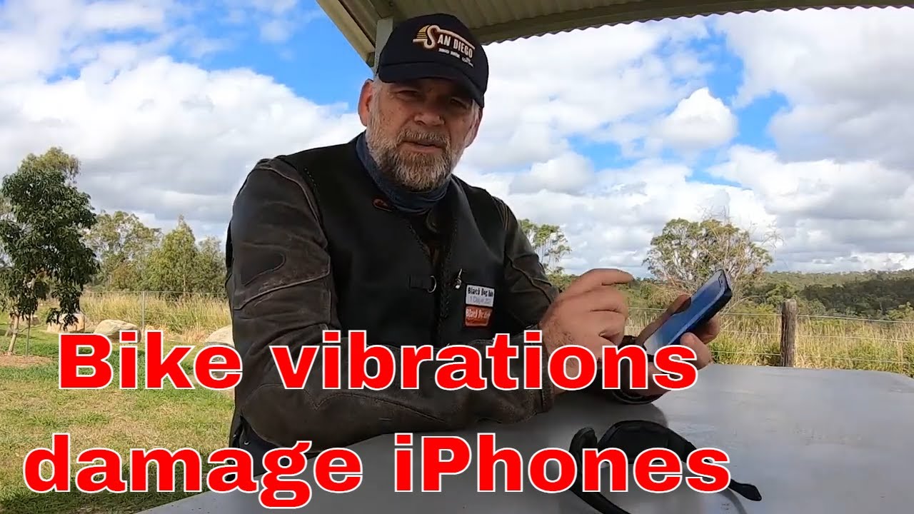 Bike vibrations can damage your iPhone!