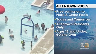 Allentown Offering Discounts At Pools For Residents To Beat The Heat