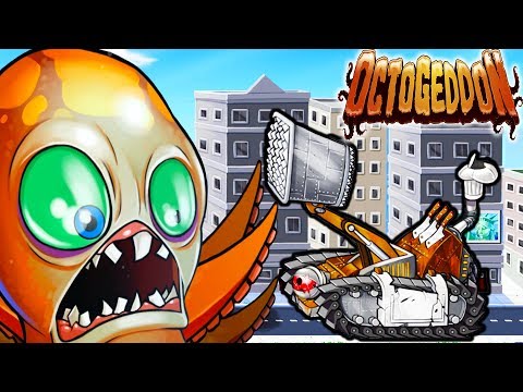 видео: ЛУЧШЕ НЕ ЗЛИТЬ ОСЬМИНОГА! Осьминог МУТАНТ Уничтожает ГОРОДА - Octogeddon