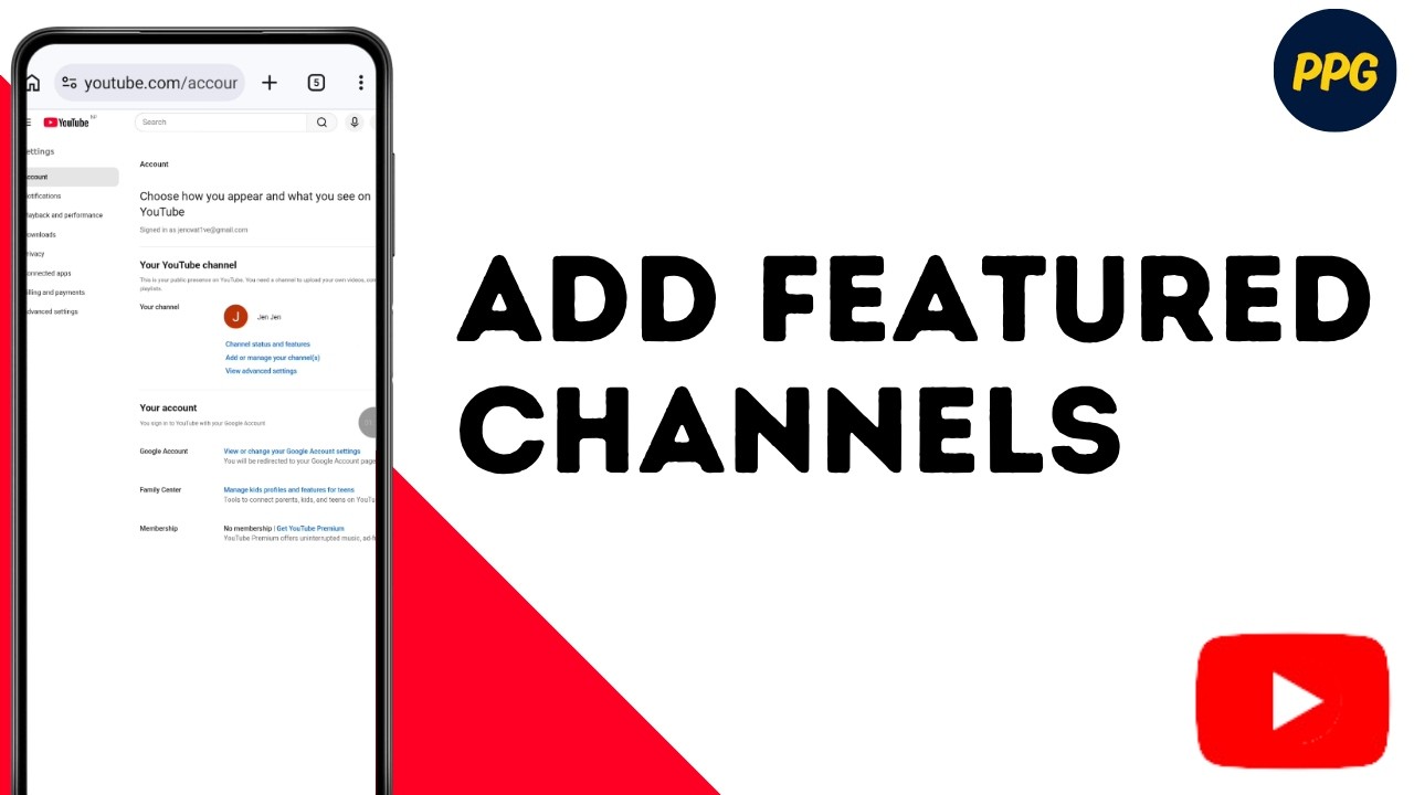 How To Add Featured Channels On YouTube Mobile ? - YouTube