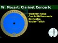 Vladimir Rziga. W. Mozart: Clarinet Concerto in A major. Vaclav Talich (Conductor)