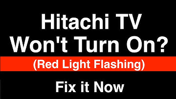 Hitachi TV won