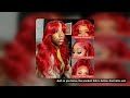 30 38 Inch Hot Red 13x6 Hd Lace Frontal Wigs Human Hair Wig Brazilian Red Colored Body Wave 13x4 Lac