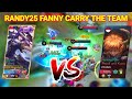 Randy25 Fanny VS Pro Players?! SERIOUS MODE : ON | Mobile Legends