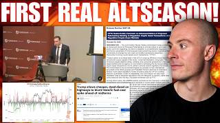 The *FIRST* Real Altseason Is Here! CFTC About To Green light Crypto! Bitcoin $90K? Major Outflows!!