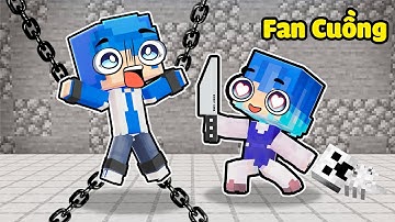 HUY NOOB BẮT GẶP FAN SIÊU CUỒNG TRONG MINECRAFT😍😈