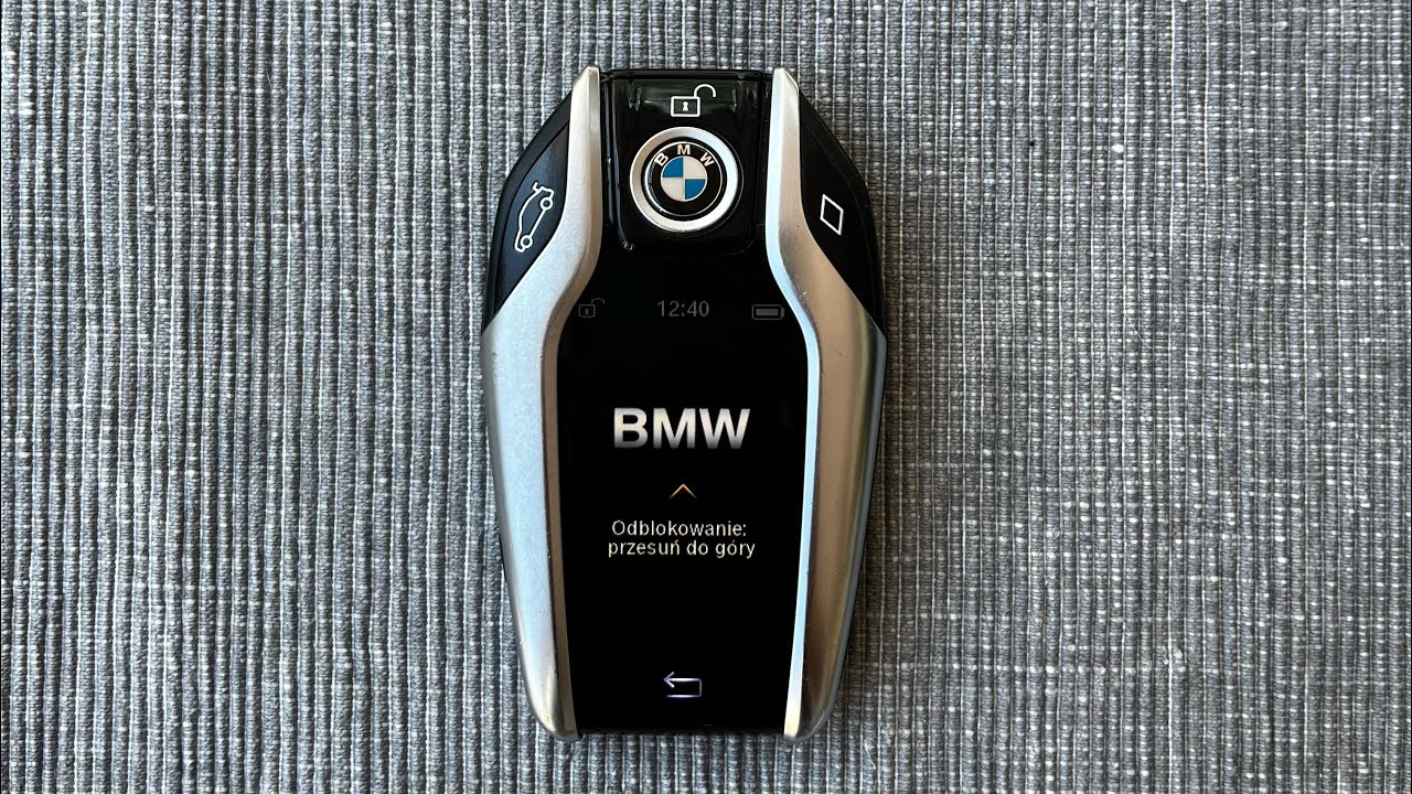 BMW kluczyk lcd HIT CZY KIT / display key - YouTube