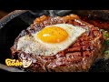 Amazing High Quality Street Food, Beef Steak in Korea, Thai, Vietnam, Taiwan, Japan