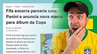 FIFA ROMPE COM A PANINI E O COLECIONADOR DE QUADRINHOS VAI PAGAR O PATO!