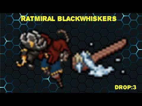Tibia|Ratmiral Blackwhiskers|Scrubbing Brush| drop 3 - YouTube