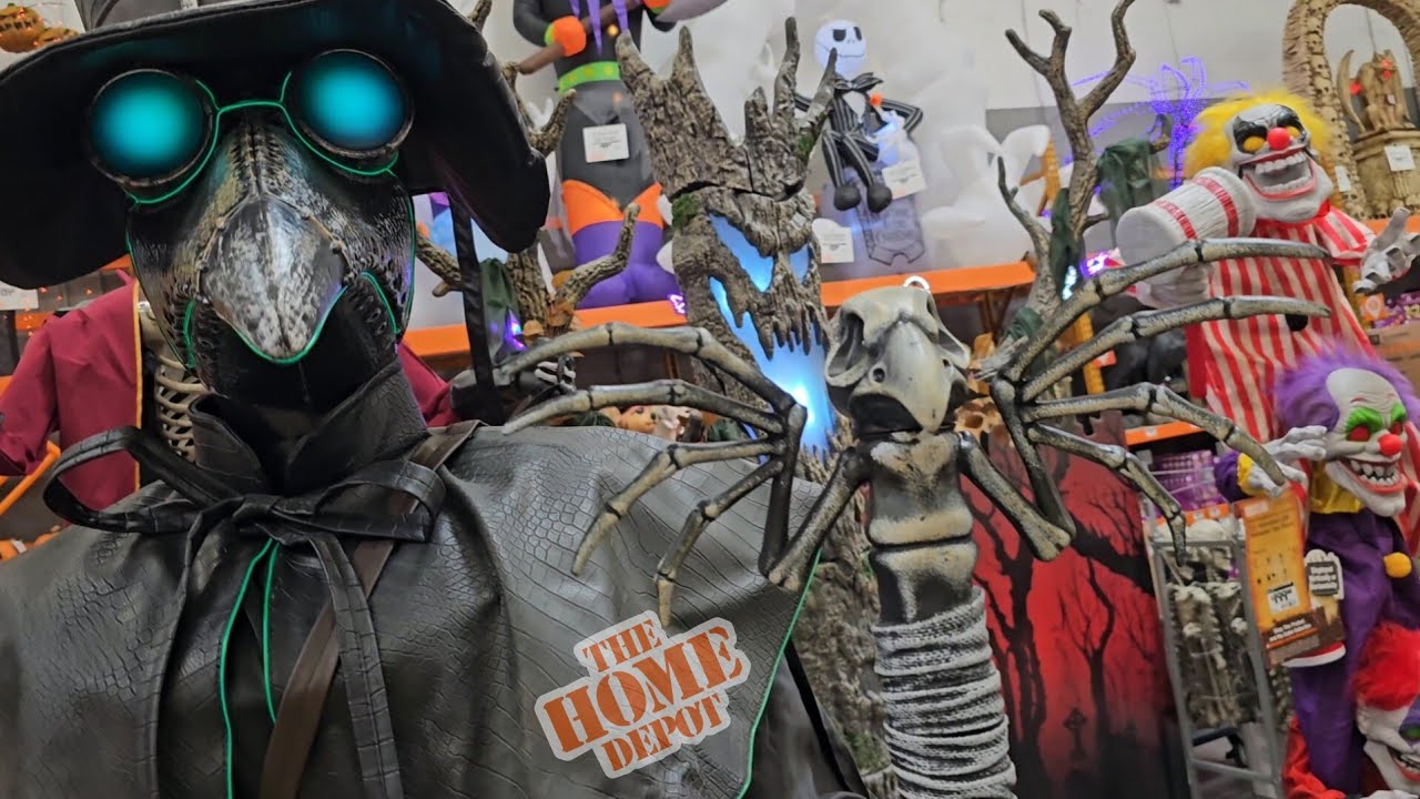 The Home Depot Halloween 2024 Animatronics, Props, and More!