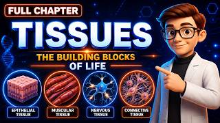 Tissues || 9th class || complete chapter || 3D animation