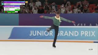 Lev LAZAREV | Junior Grand Prix in Xi' An (Free Skate)