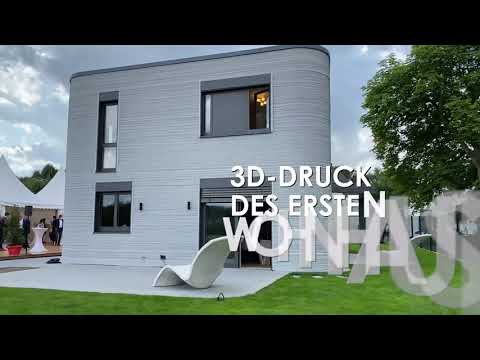 erstes 3D-Druck-Haus in Deutschland