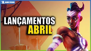 MELHORES JOGOS SAINDO AGORA EM ABRIL DE 2024! PC|PS5|XBOX SERIE| SWITCH