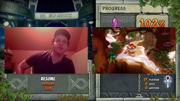 Crash Bandicoot 2 Cortex Strikes Back: Bee-Having Platinum Relic Run