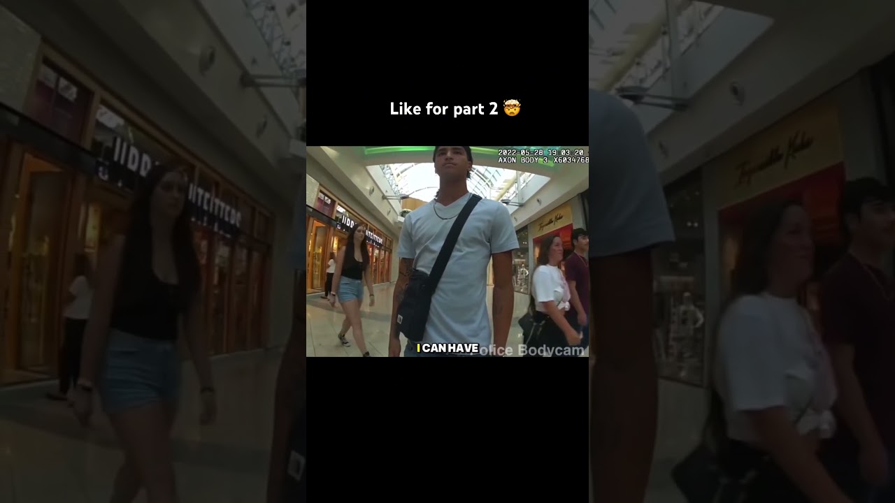 CRAZY GUY SHOOTS AT POLICE OFFICER AT MALL 🤯(REAL FOOTAGE)