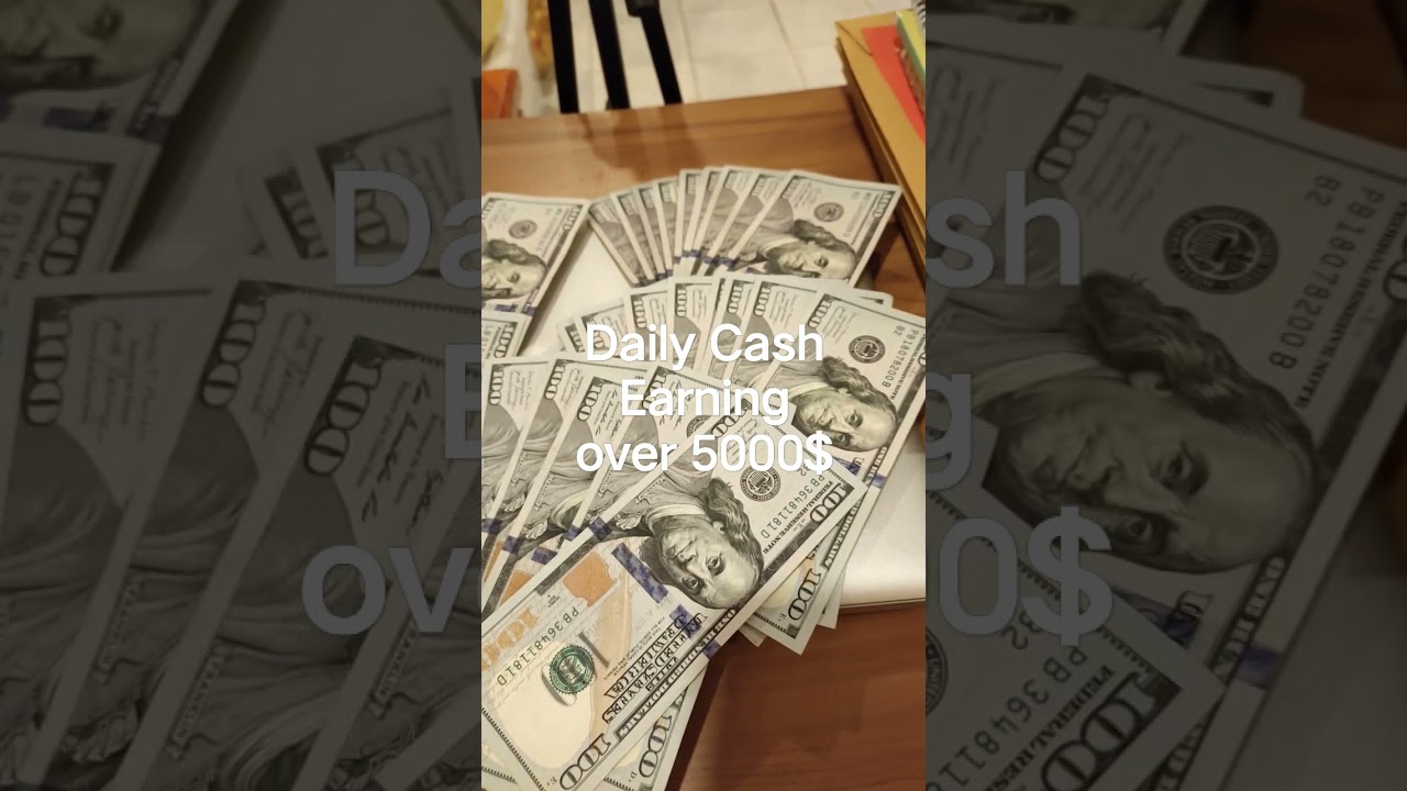 Daily earning over 5000$ | 