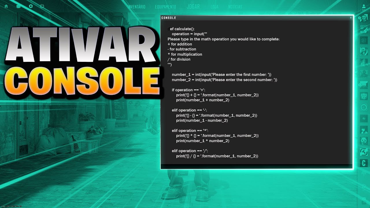 Como abrir console no CS2? Veja passo a passo e dicas de comandos