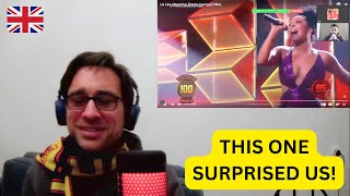 British Men React To Lia Lira  Stand Up canta Comigo Final