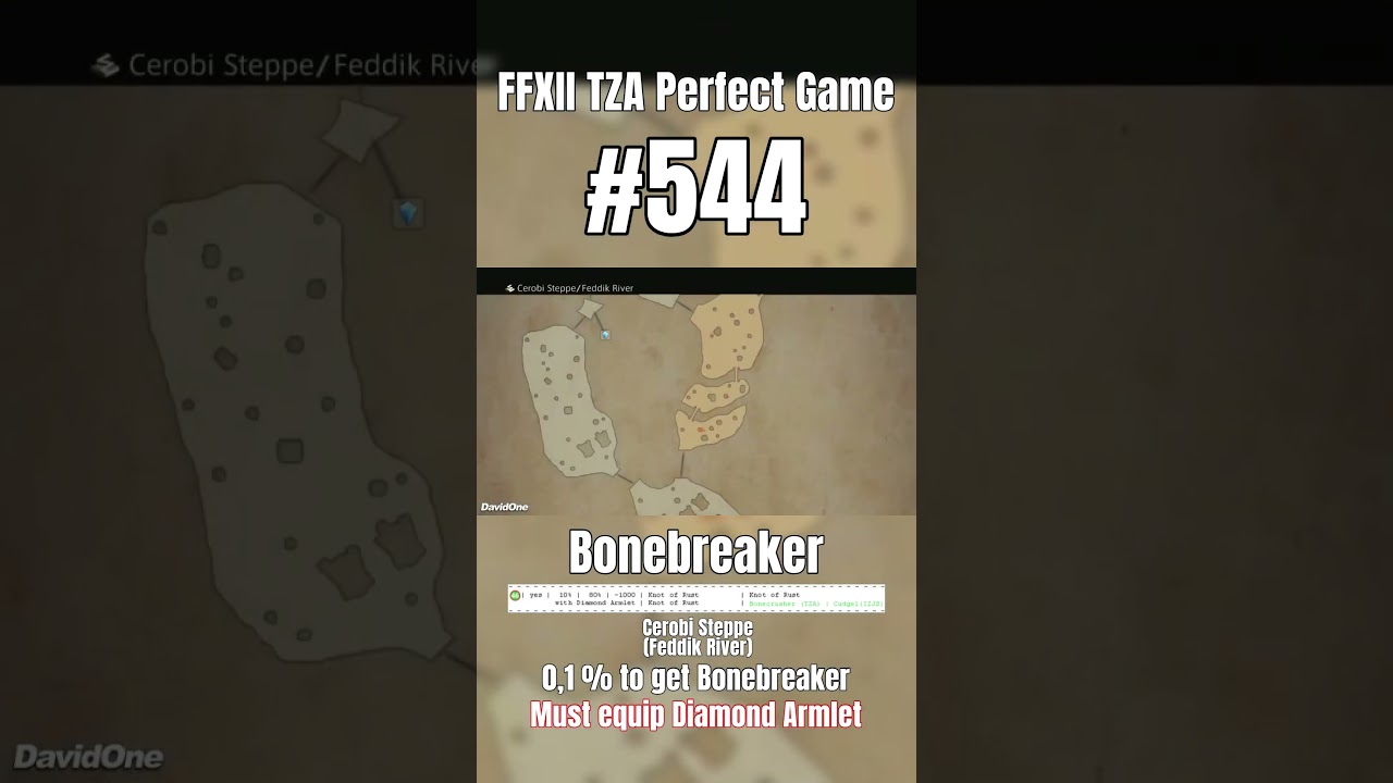 FFXII Perfect Game 544 | Bonebreaker Chest 