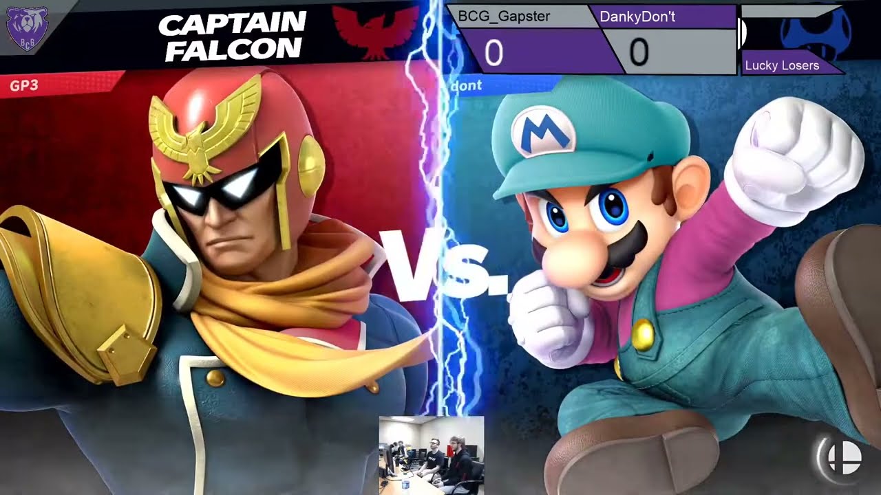 URSA X Lucky Losers Grand Finals  - BCG | Gapster (Captain Falcon) vs. DankyDon't (Mario)
