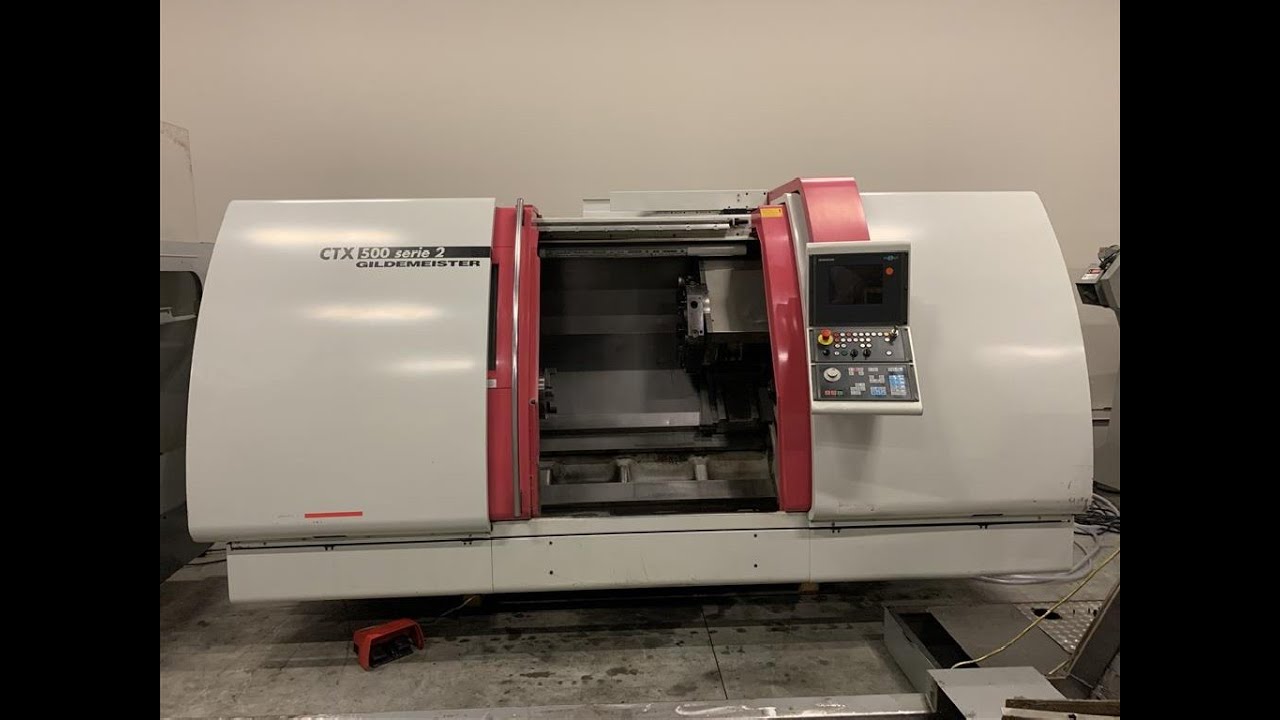 Сбой в работе токарного станка с ЧПУ gildemeister stx 500