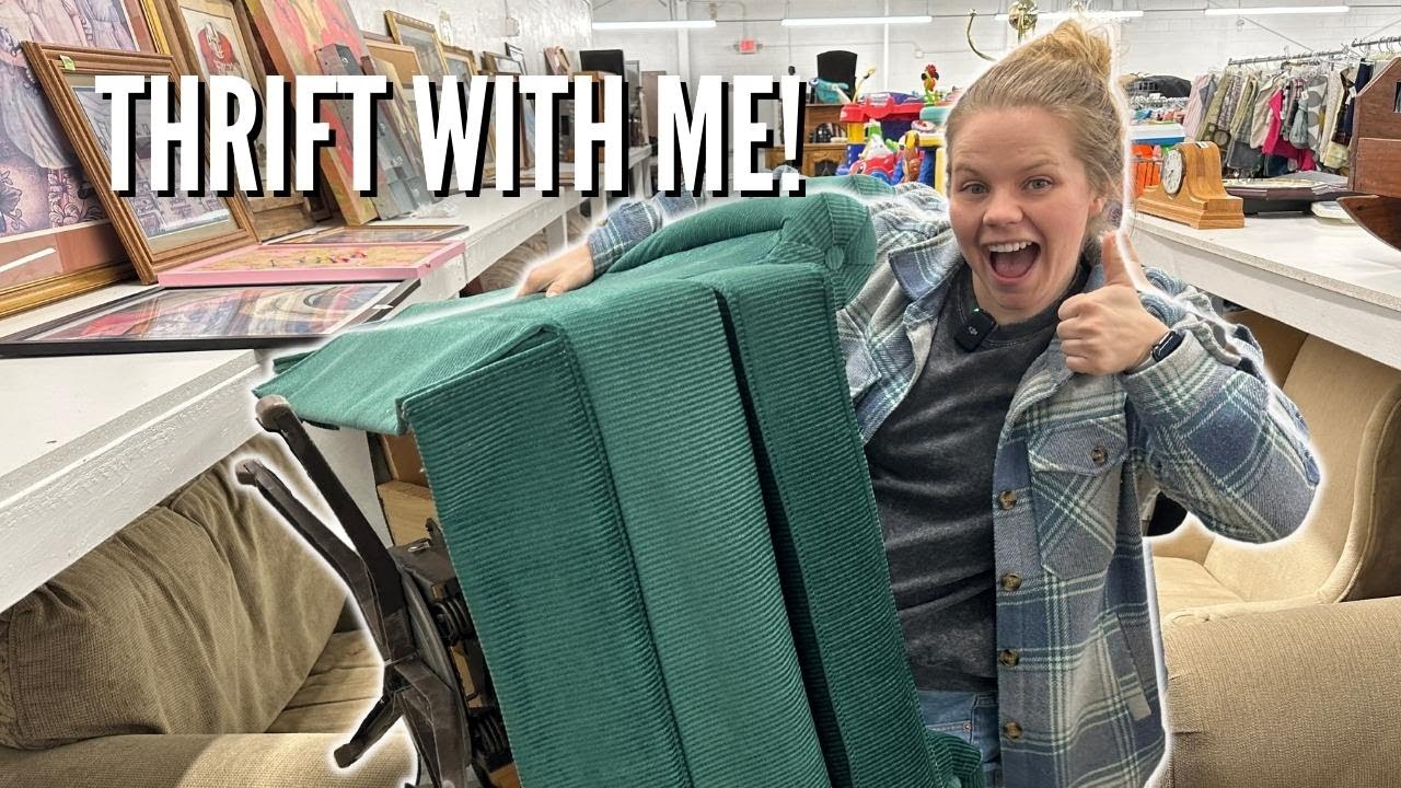 Thrift with Me for New Home Furniture | VISITING 10 THRIFT STORES