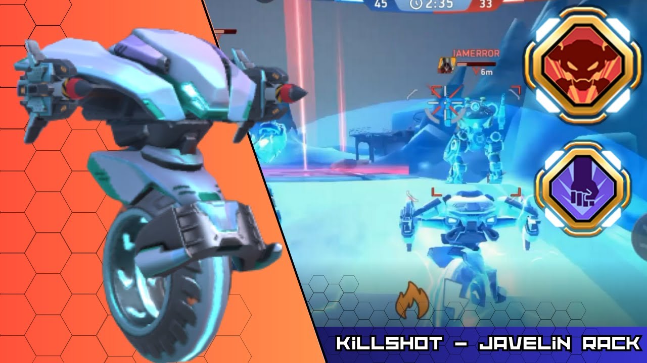 Killshot Javelin Rack 8 Mech Arena 🚀🤖 YouTube