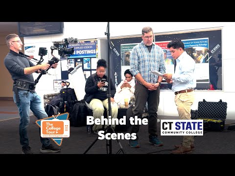 Behind the Scenes, CT State Community College, The College Tour, Part 2 - video from Three Rivers Community College