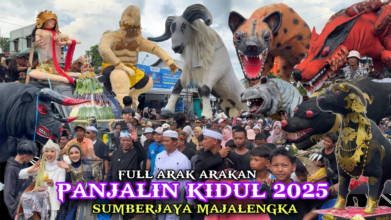FULL Arak Arakan PANJALIN KIDUL 2025 ❗️ Karnaval Hari Jadi Desa Panjalin Kec Sumberjaya Majalengka