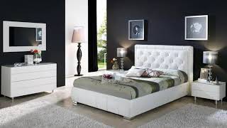 Modern white bedroom furniture ideas