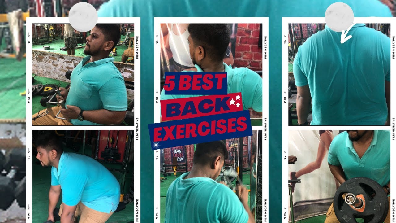 🔥 5 Incredible Exercises for a Sculpted and Powerful Back! 💪🏋️‍♀️ - YouTube
