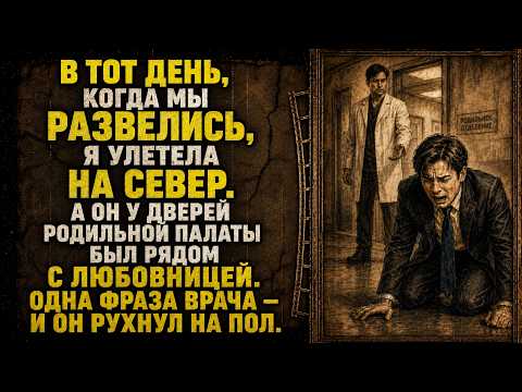 В день развода я улетела на Север. Он ждал любовницу у родильной палаты — и рухнул после слов врача