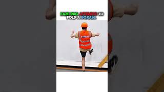 Faze Rug Attempts To Fold A Boxabl 🤯 @BOXABL #boxabl #house #foldinghouse