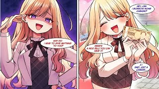 [Manga Dub] Whenever some one talks to her, she is unfriendly, but when I talk to her... screenshot 5