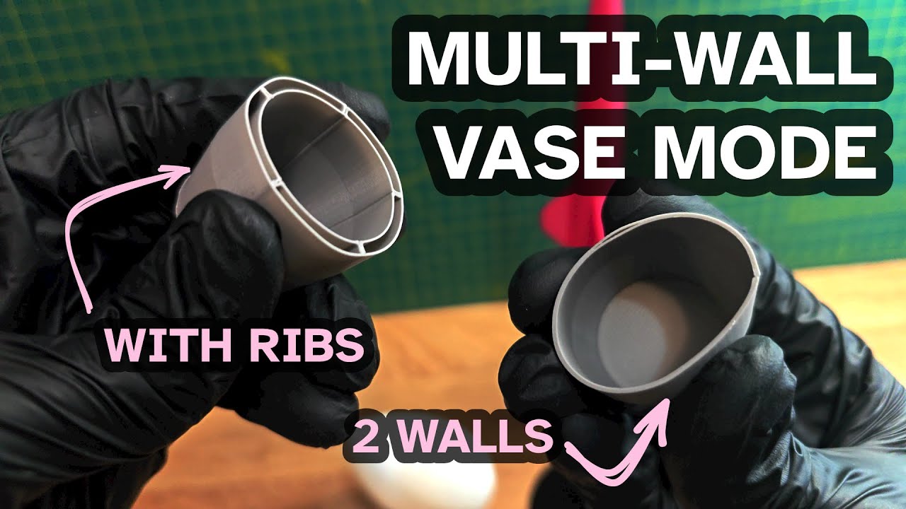 Vase Mode Printing for Strength AND Speed?