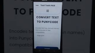 Text to Punycode ✅ #shorts