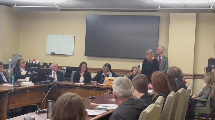 Rep. Laurie Bishop speaks in support of re-electin...